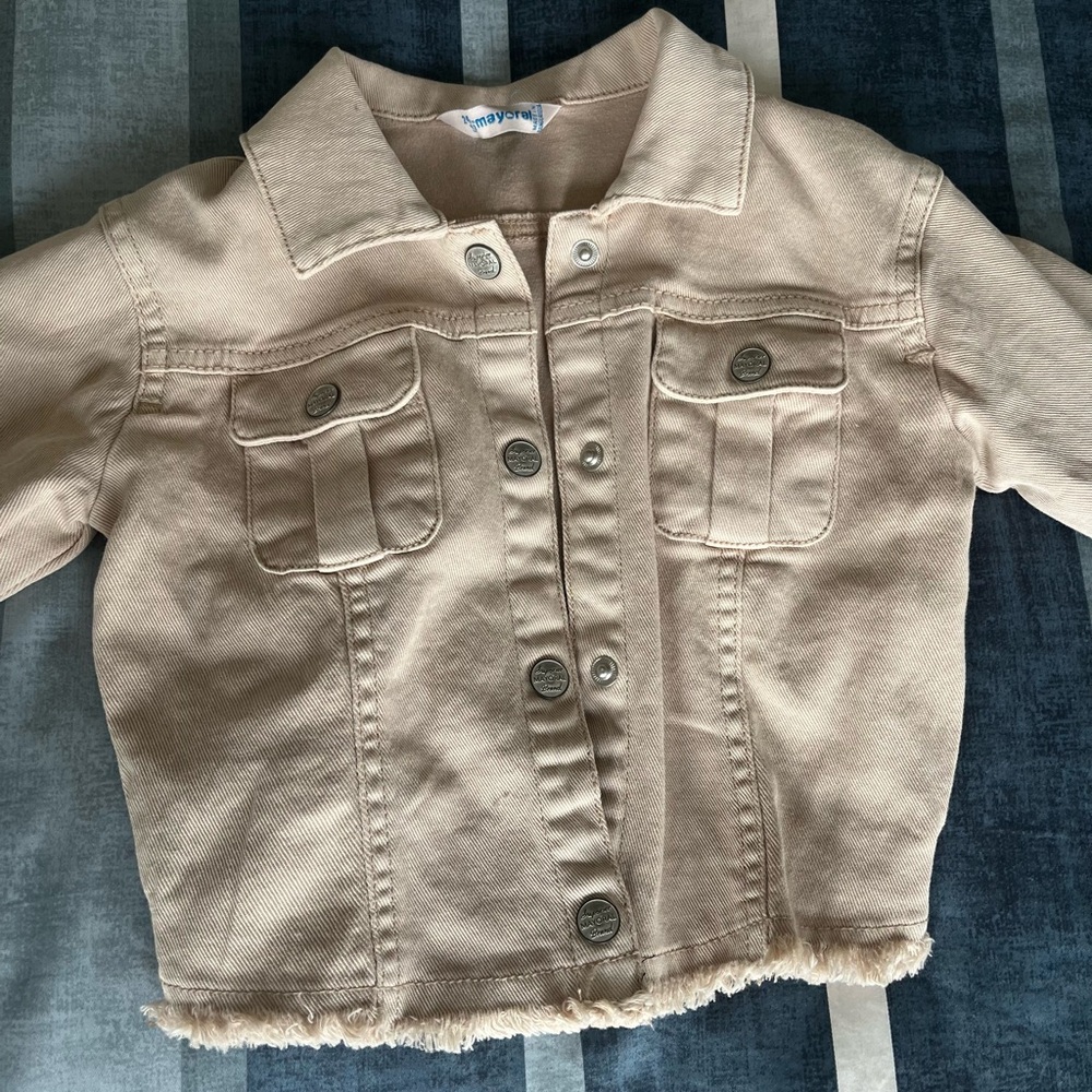 Tan Denim Jacket